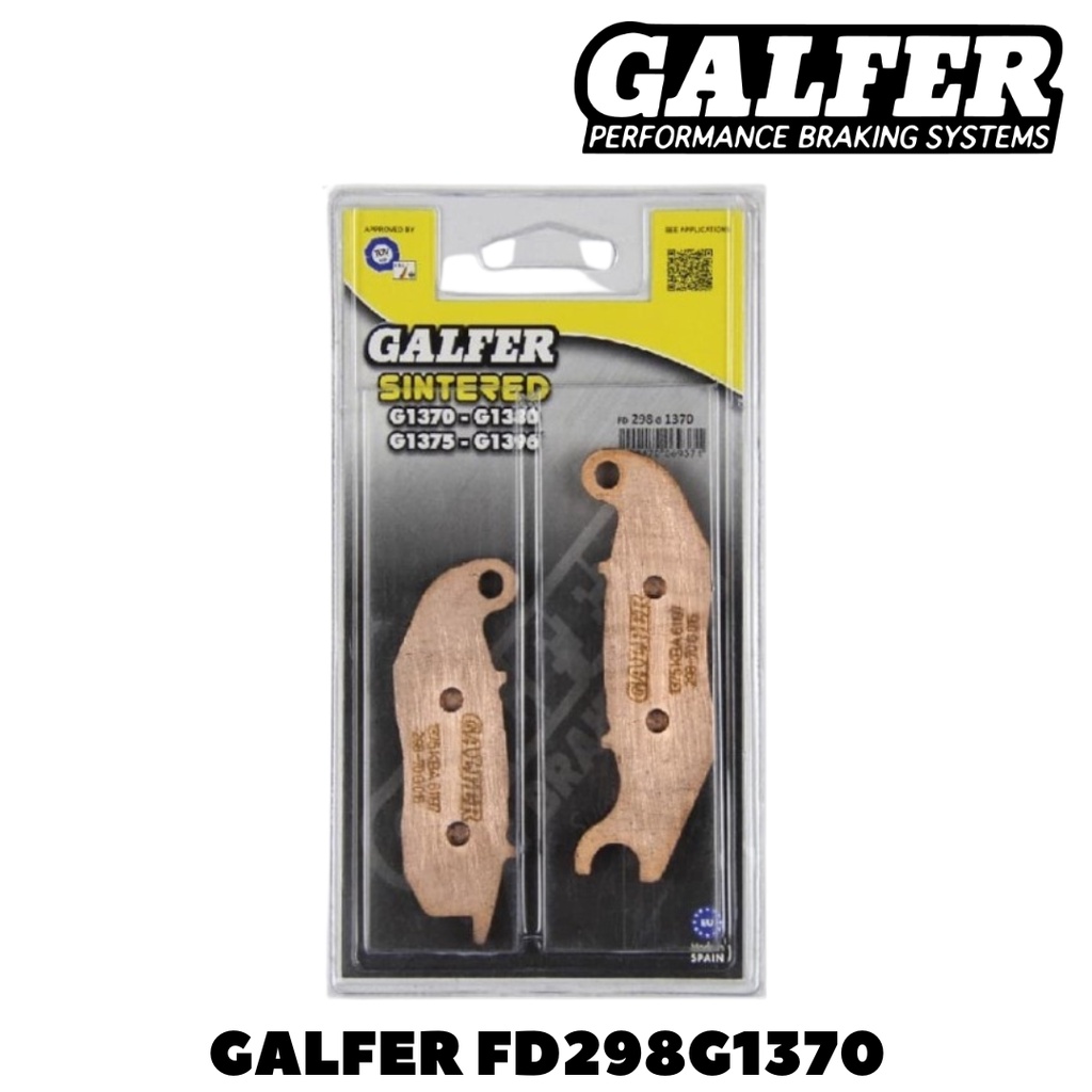 Kampas Rem Motor Made in Spain GALFER Depan FD298G1370 HONDA CBR 125 R / CRF 250 / HONDA MONKEY / CB