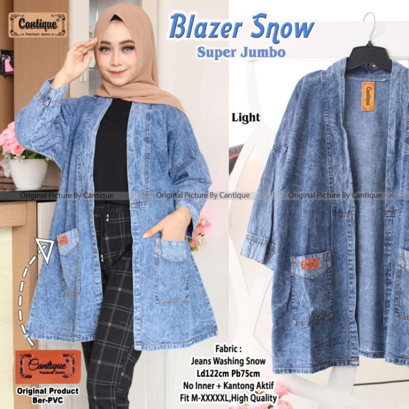 blazer jeans super jumbo by Cantique