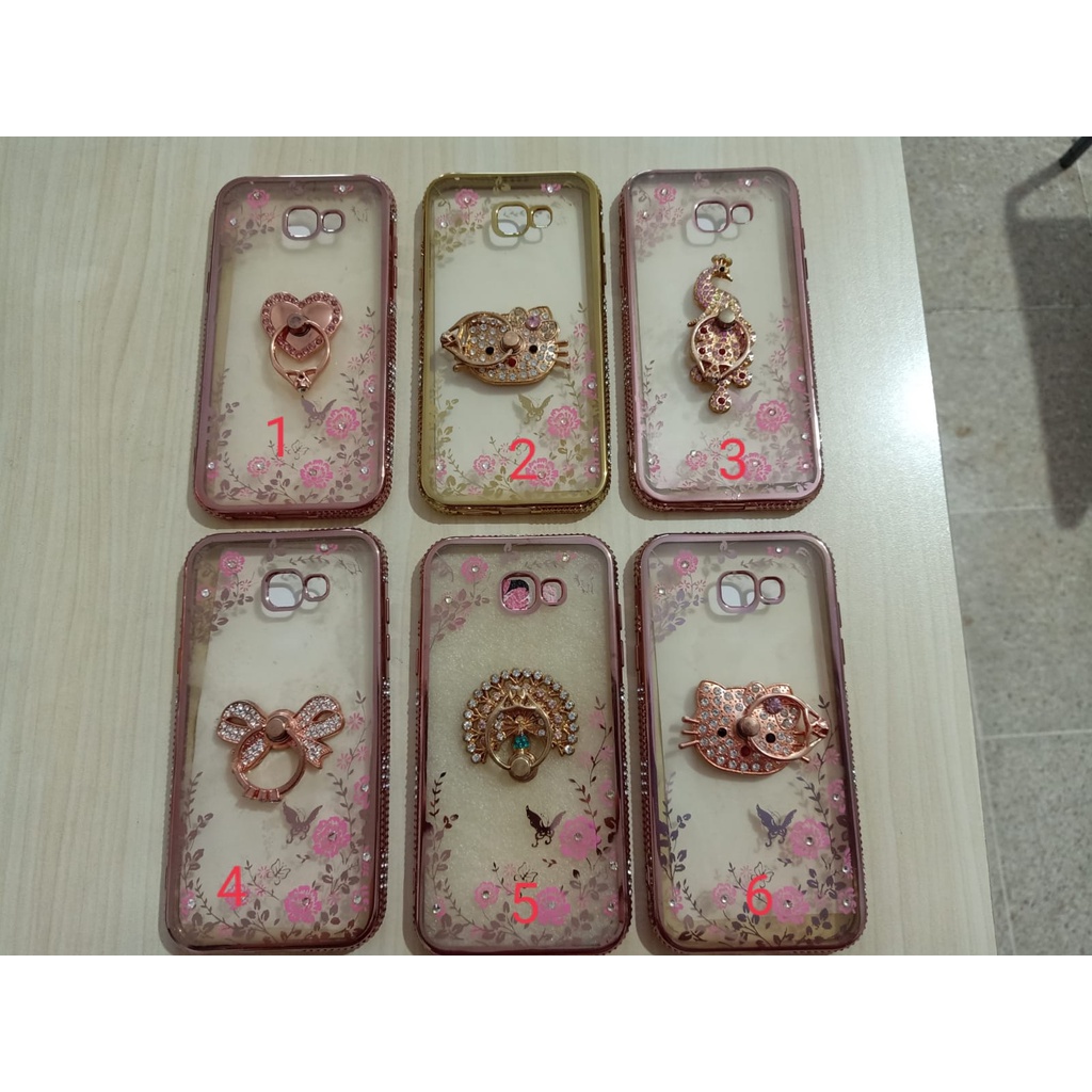 Case Hello Kitty Blink Blink + iring Samsung A7 2017 / A720