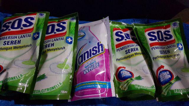 Sos Pembersih Lantai Sereh Refill 350ml & 700ml
