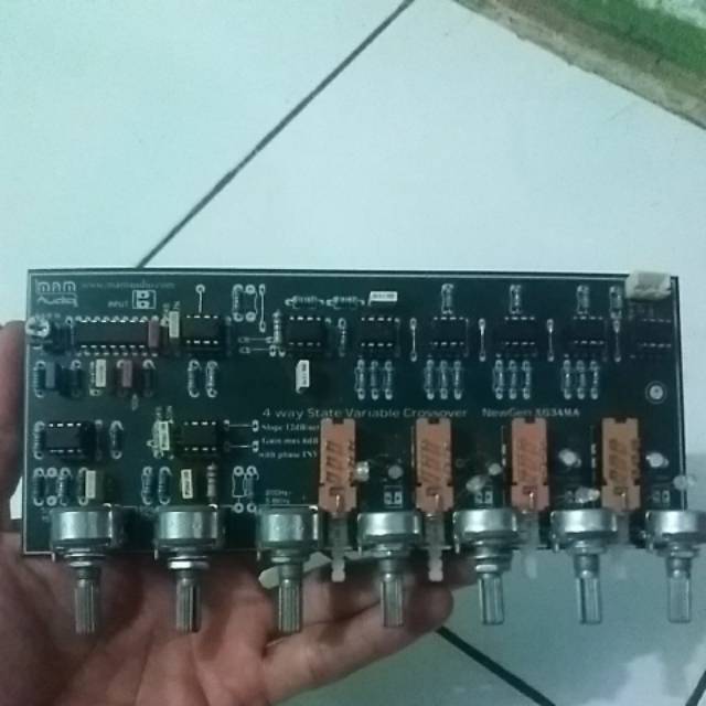 Crossover 4 Way New Gen Xg34ma Mam Audio Shopee Indonesia
