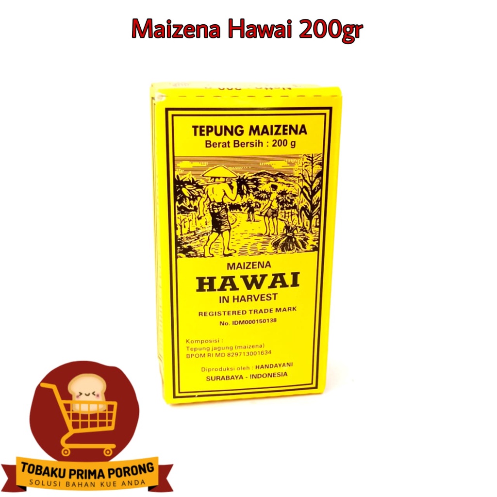 

HAWAI - TEPUNG MAIZENA IN HARVEST 200 g