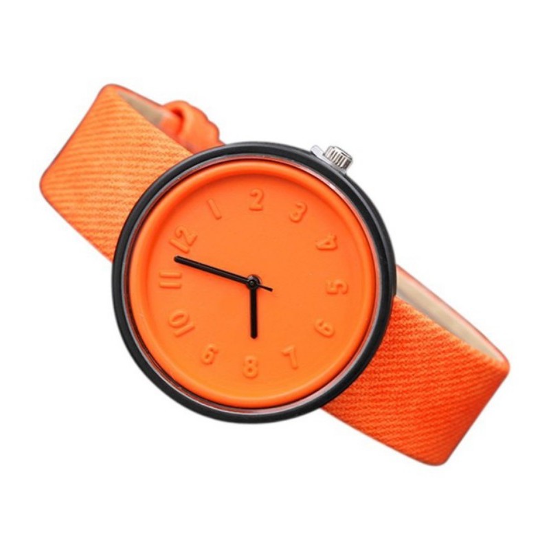 Jam Tangan Canvas Fashion Korean Style Unisex Quartz Watch