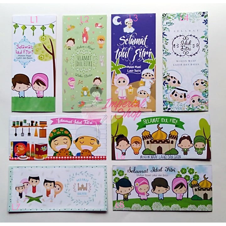 

Amplop Uang Lebaran Angpao Idul Fitri Ang pao Idhul Fitri Cute Lucu
