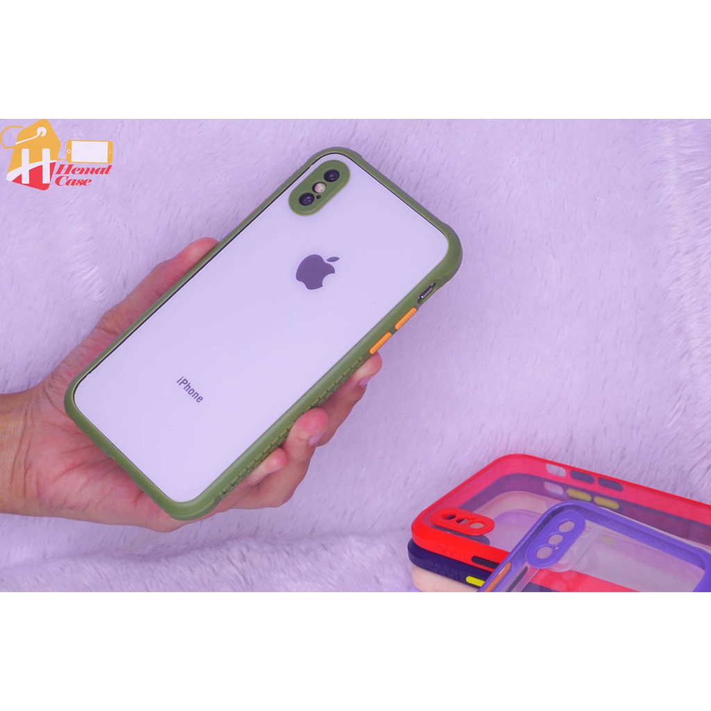 Oppo A7/A5S/A12/A11K  Oppo A9 2020/A5 2020  Oppo A31 2021 Case Miqilin Casing Fuze Transparan Soft Rubber CaseSeller