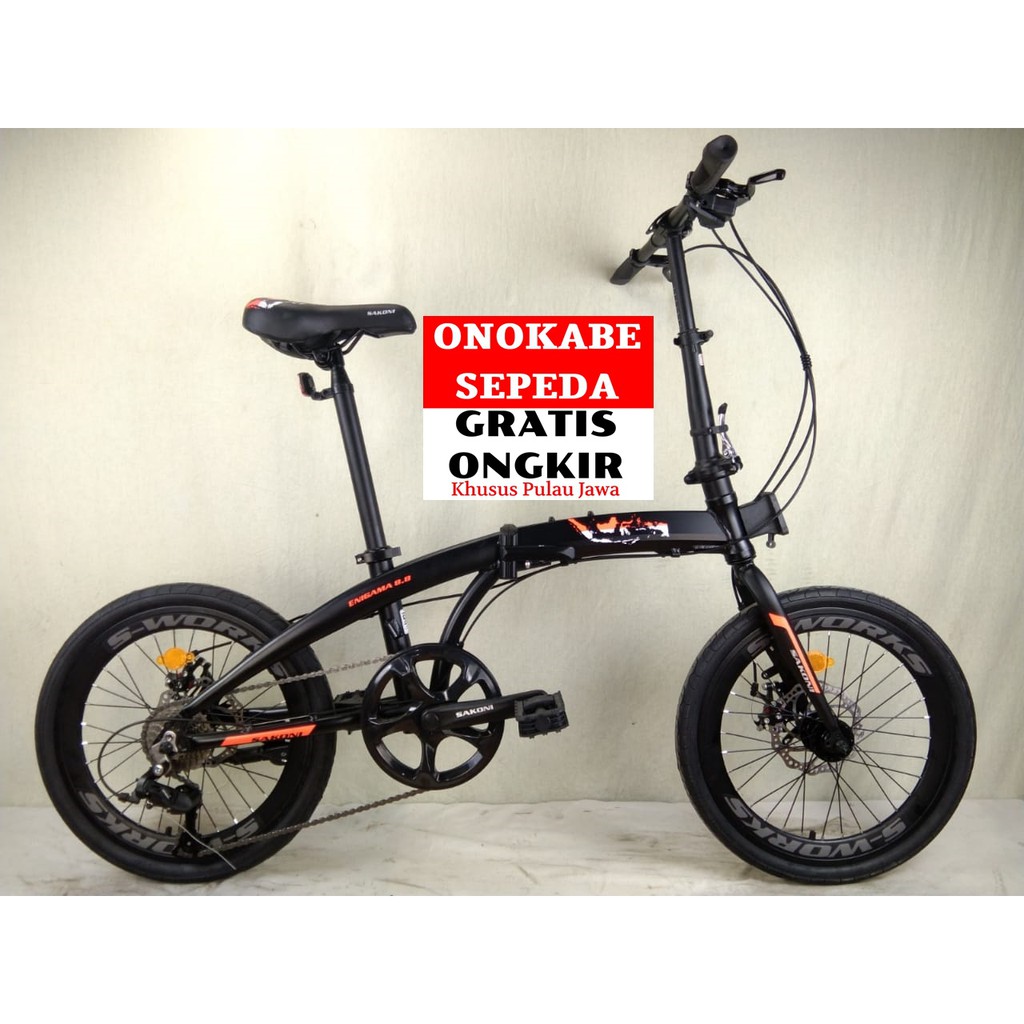 SEPEDA LIPAT 20 SAKONI ENIGAMA 8Speed