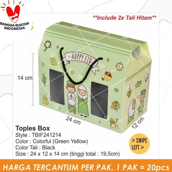 

Buruan Beli] Box Toples Kue Kering Packaging Lebaran Cookies Kemasan |Tc-Tbif241214