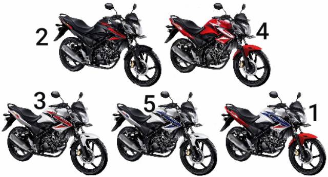 STIKER STRIPING HONDA CB 150 R TAHUN 2014