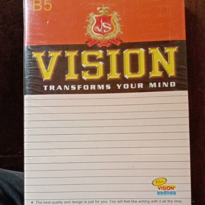 

Buku tulis merk vision transform your mind 42 lembar isi 6 buku