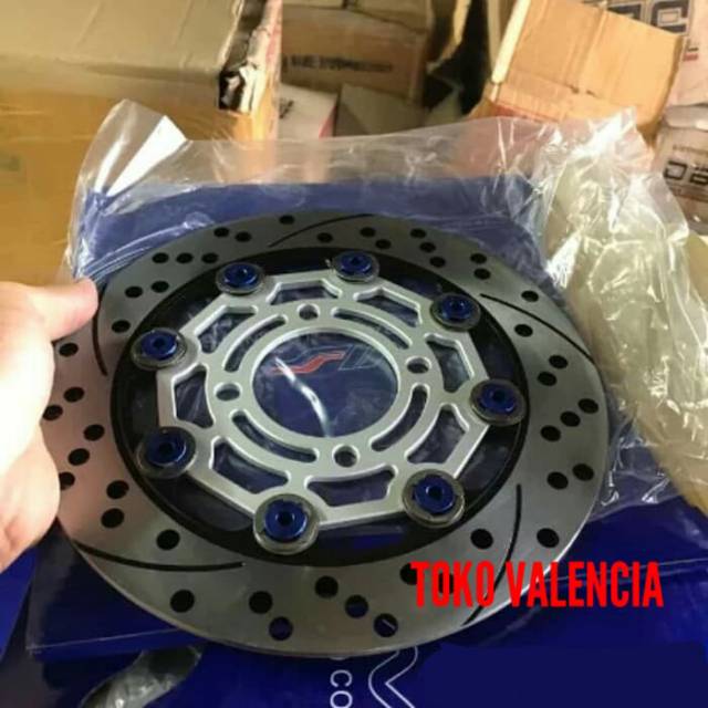 DISC PIRINGAN CAKRAM DEPAN JUPITER MERK NISSIN FLOATING 220MM CAKRAM JUPITER MX DISC 220MM