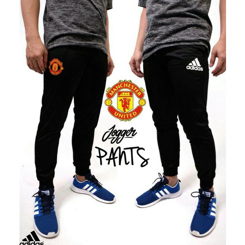 Celana Jogger Panjang / Sweatpants / Training Manchester United Termurah