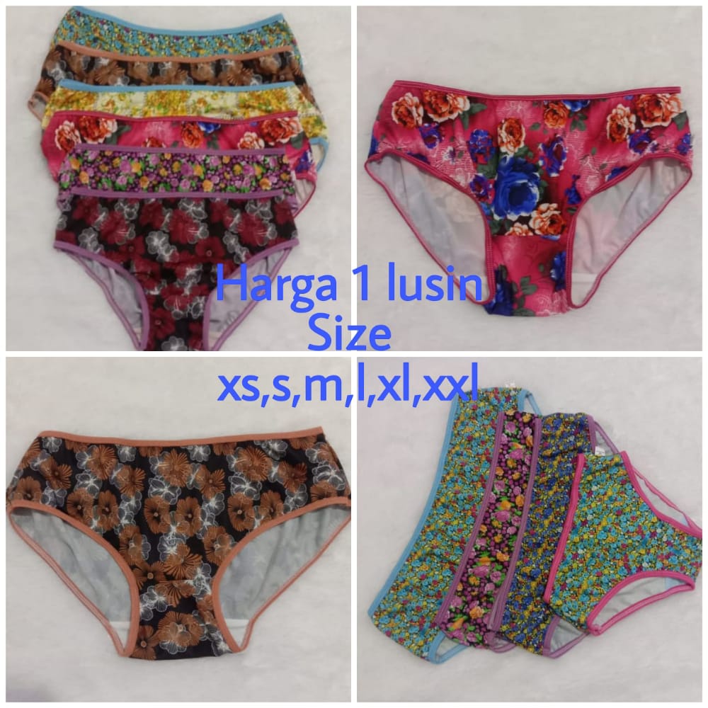 1 lusin cd wanita cangcut anak dan dewasa