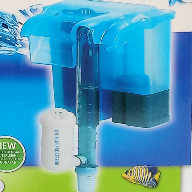 Ayang Filter Gantung Ultra Tipis YP-503 Filter Aquarium Aquascape + Skimmer