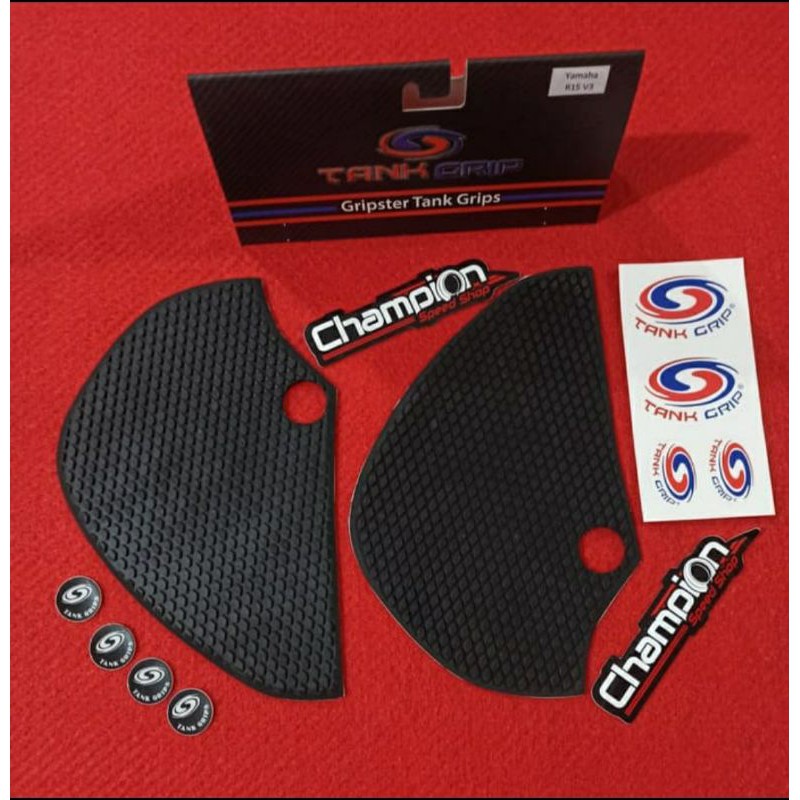 Tank Protector Tankpad Tankgrip Tank Pad Samping Side Tank Grip Grips Samping WR3 Yamaha New R15 V3