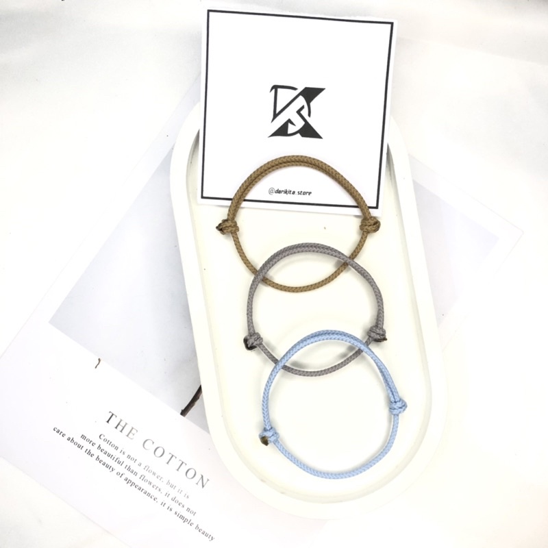 Gelang Polos / Gelang Couple / Gelang Sahabat
