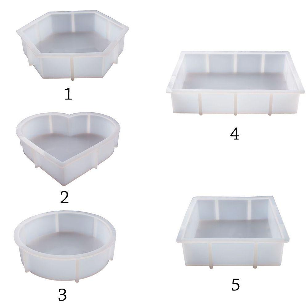Solighter Resin Epoxy Cetakan Clay Alat DIY Kerajinan Tangan Mainan Geometri Spesimen