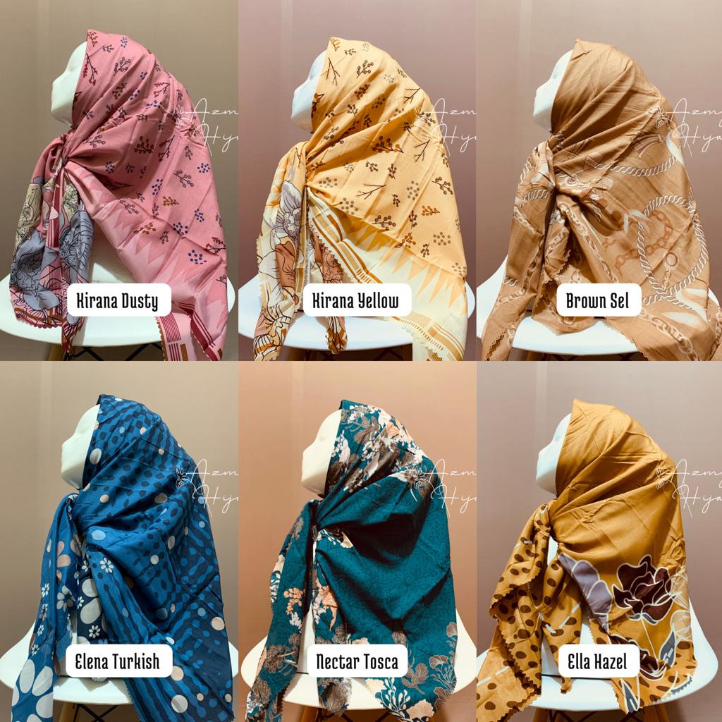 VOAL MOTIF MISS COLOUR - UMAMA SCRAF SIGNATURE MISS COLOR [PILIH WARNA &amp; MOTIF]