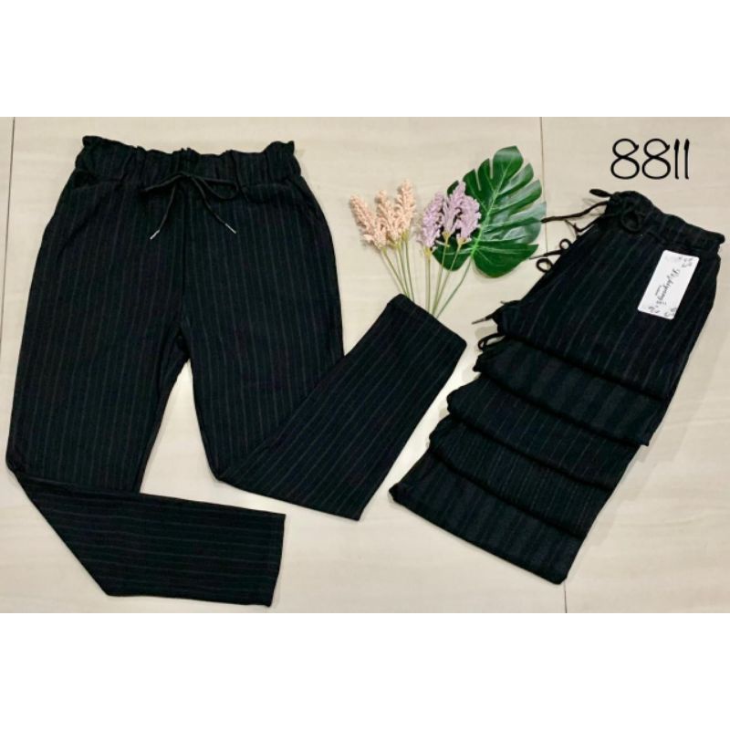 Celana ZARA import stretch salur fit XL to 3XL / Celana Wanita ZARA IMPORT