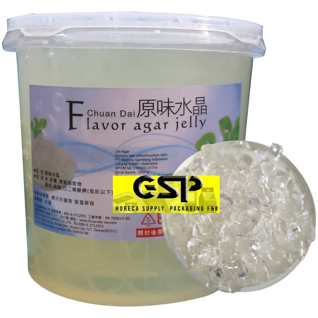 

Topping Original HAN TIEN JELLY | SEAWEED JELLY | CRYSTAL JELLY | RUMPUT LAUT SIAP SAJI IMPOR TAIWAN