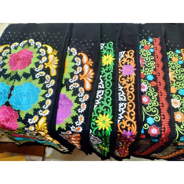 [ BAWAHAN ] ROK LILIT BORDIR KOMBINASI ROK KEBAYA ROK BIG SIZE