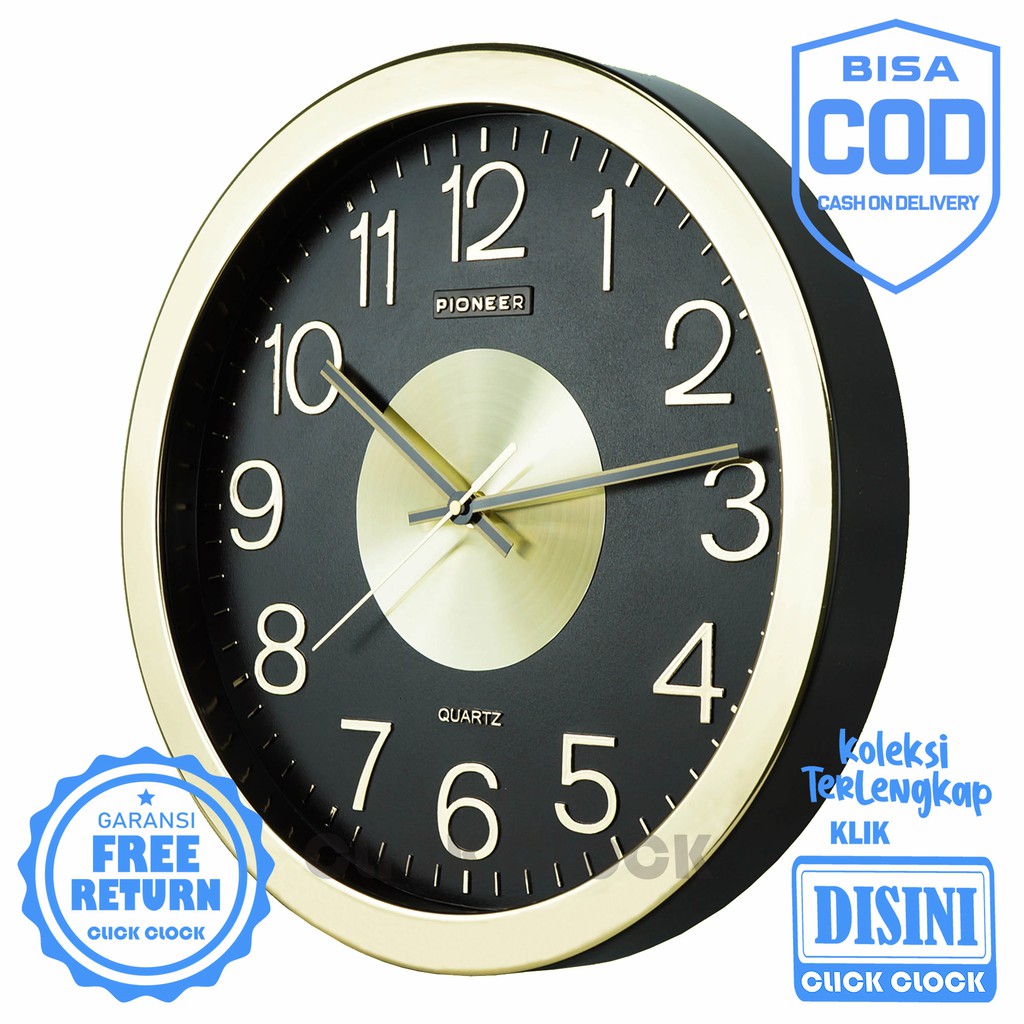 Jam Dinding Polos Minimalis Wall Clock Hiasan Dinding Murah HS 2137