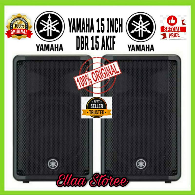 Speaker Aktif 15 Inch Yamaha DBR 15 Powered Speaker Aktif - 2 Pcs