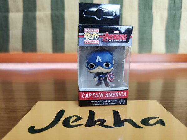 Funko Pocket Pop Keychain MARVEL AVENGERS CAPTAIN AMERICA AGE OF ULTRON Gantungan Kunci