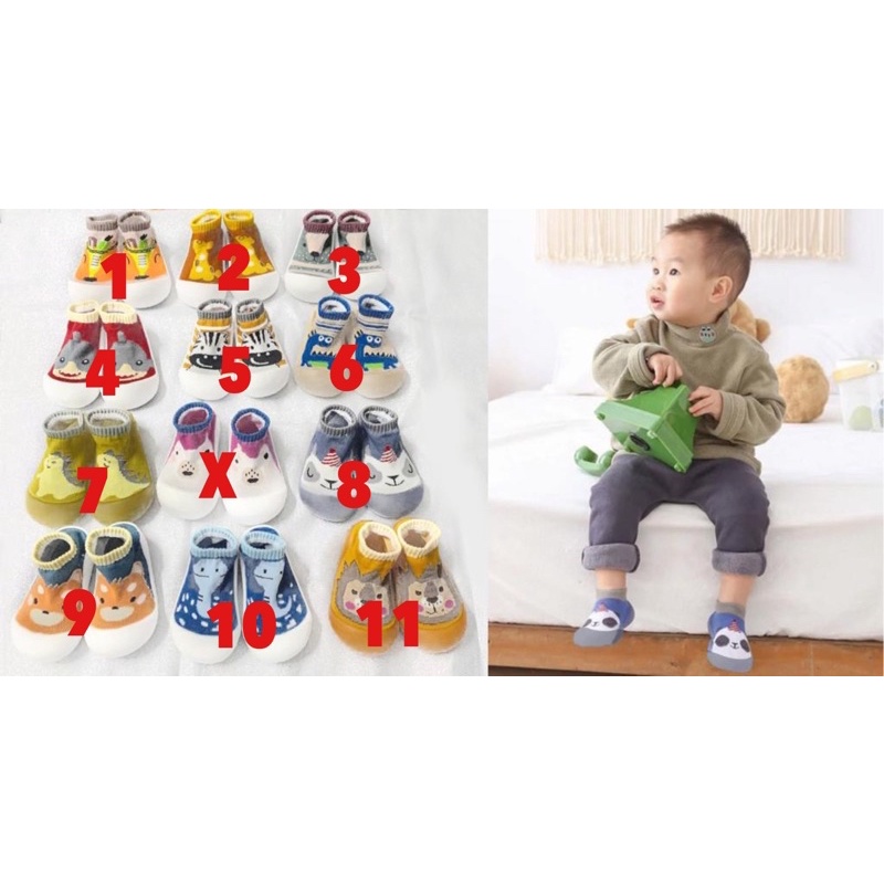 Carter Love GRUP 1 - PREWALKER SKIDDER / Sepatu Karet Bayi Anak / Sepatu Belajar Jalan Anak