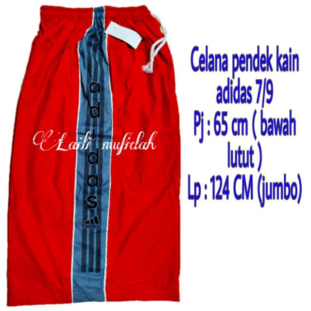 CELANA PENDEK KAIN 7/9 JUMBO