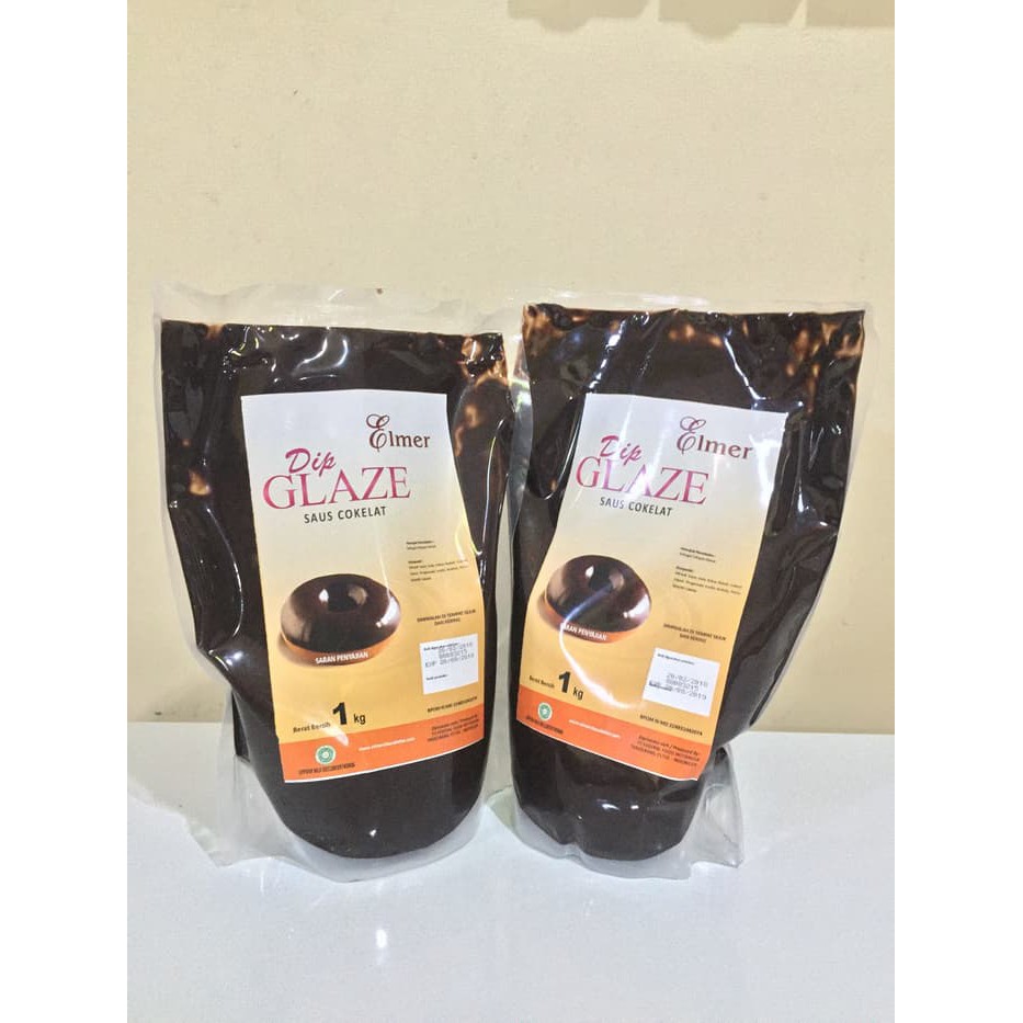 

Elmer Dark Dip Glaze 1 kg 1kg (packing pabrik)
