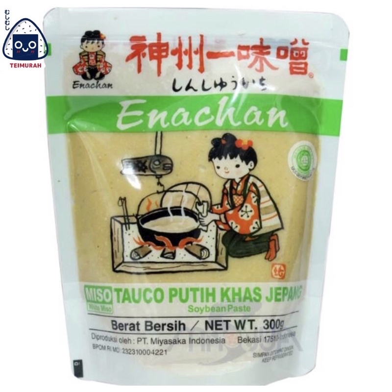 

Shinshuichi Enachan Shiro Miso Paste - Pasta Miso - Tauco Putih 300GR