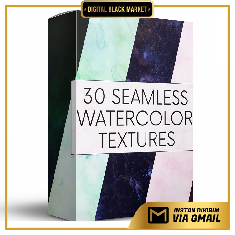 30 Seamless Watercolor Textures - JPEG Ultra HD