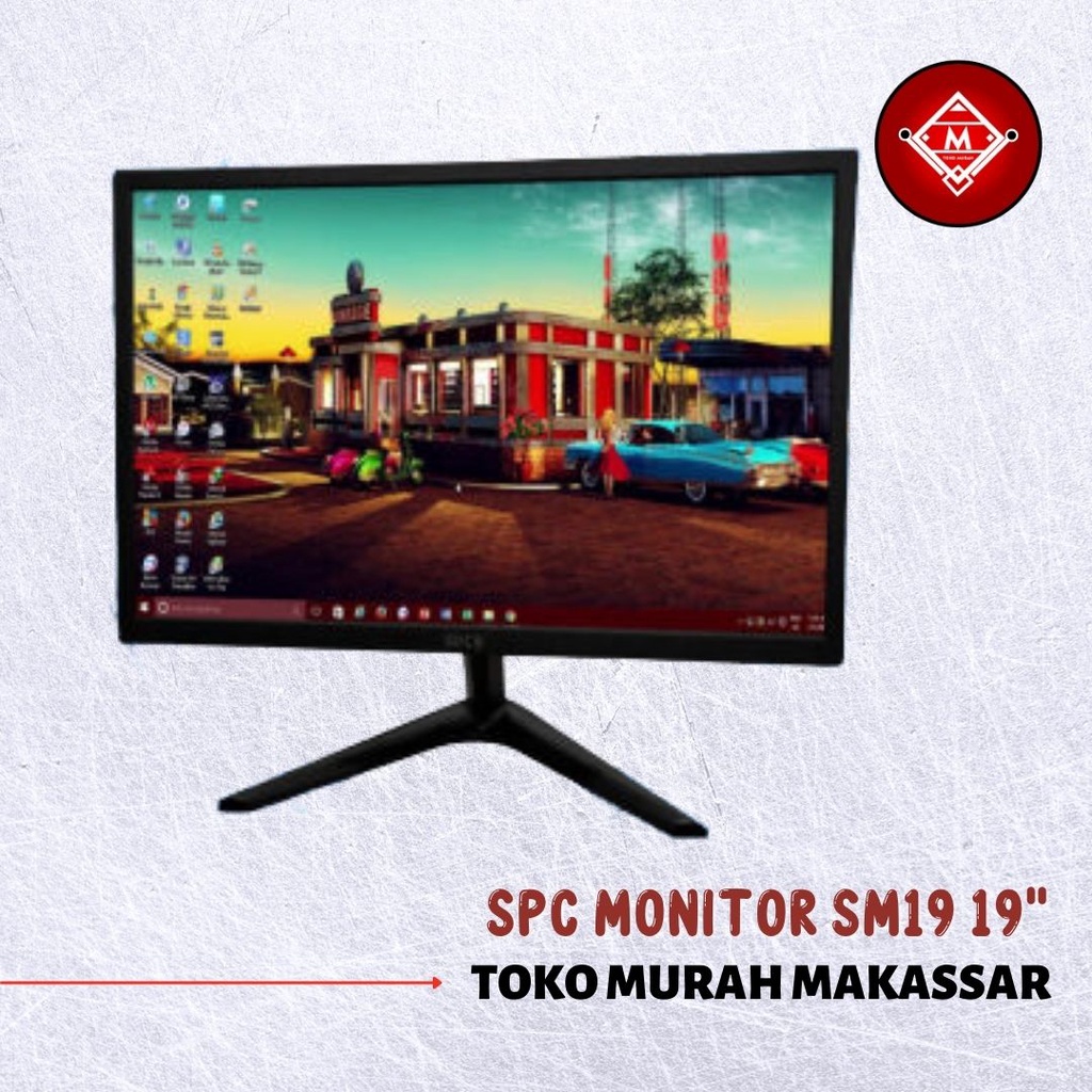 SPC OFFICE MONITOR LED SM-19HD 19 INCH HD LCD SM18 HD 19" / MON01-SPC