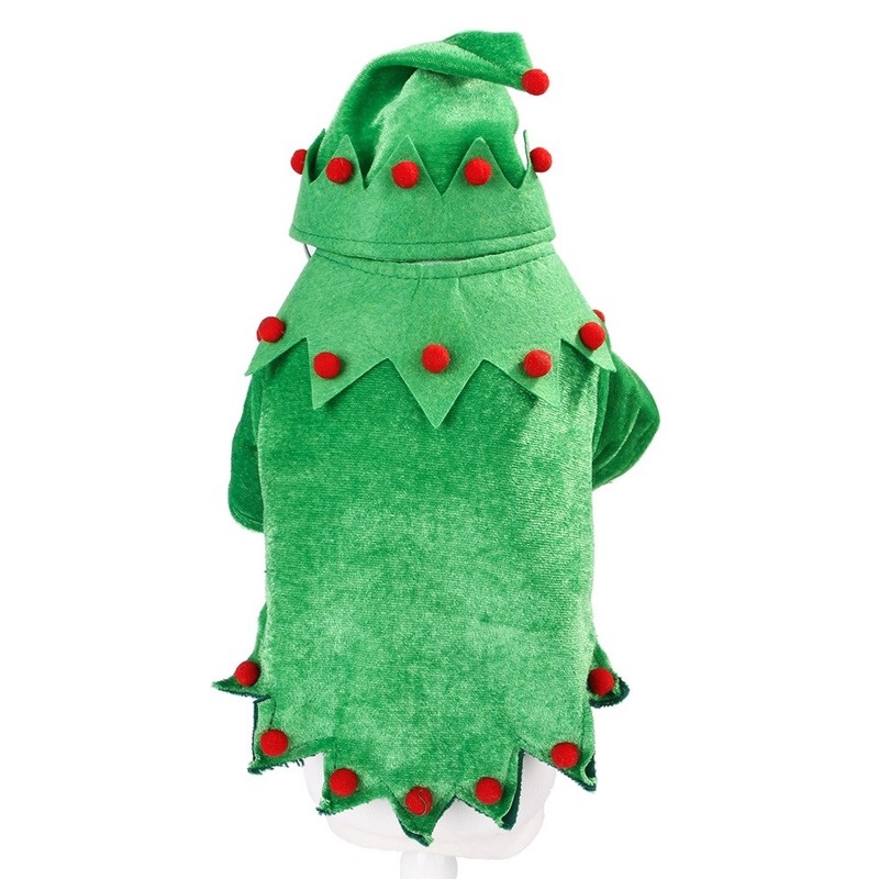 ★〓YUFeiPet〓★ Christmas Pet Costume Dogs Christmas Funny Costumes Cats and Dogs Play Christmas Tree Costumes