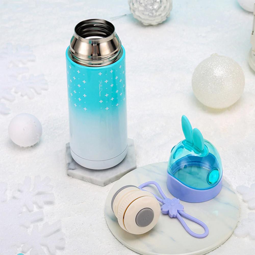 H6065 Termos Colorful Rabbit Vacuum Flask 350ml - Thermos Air Panas