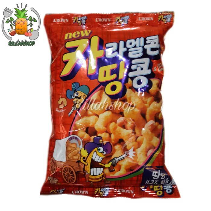 

Caramel Corn & Peanut/Snack Snek Korea Rasa Jagung Karamel