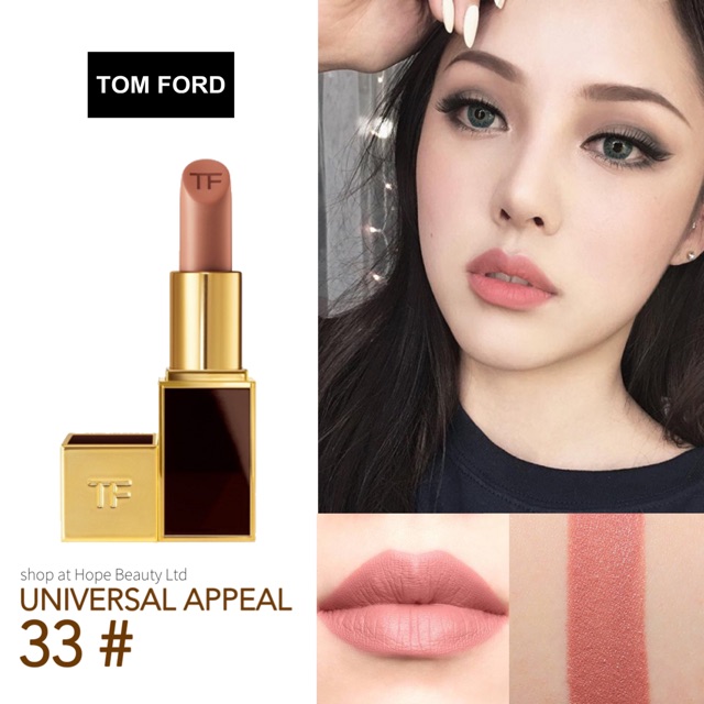 Tom Ford Lip Color Lipstick 07 Pink Dusk 33 Universal Appeal 60 Bad Lieutenant Shopee Indonesia