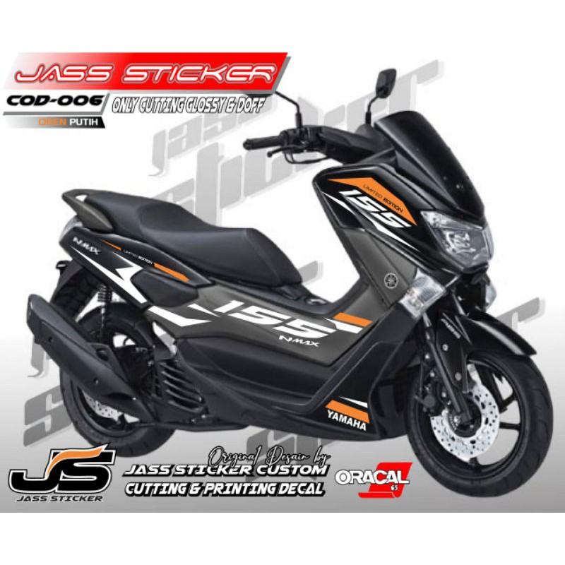(COD) STICKER CUTTING NMAX 2018 / STIKER STRIPING NMAX / STRIPING VARIASI NMAX/ AKSESORIS MOTOR NMAX