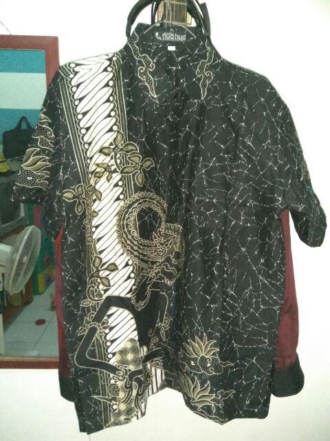 Kemeja Hem Batik Pria Arjuna Memanah Cinta Ekslusive||kemeja Batik Fashion Pekalongan