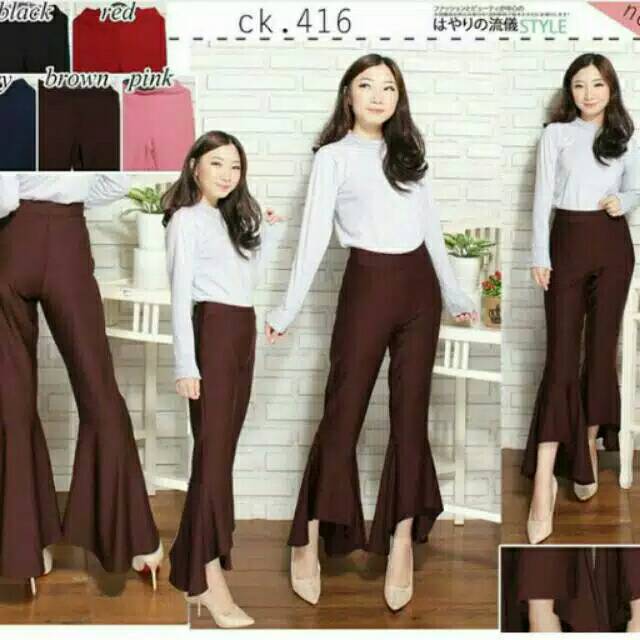 Ruffle zara pants