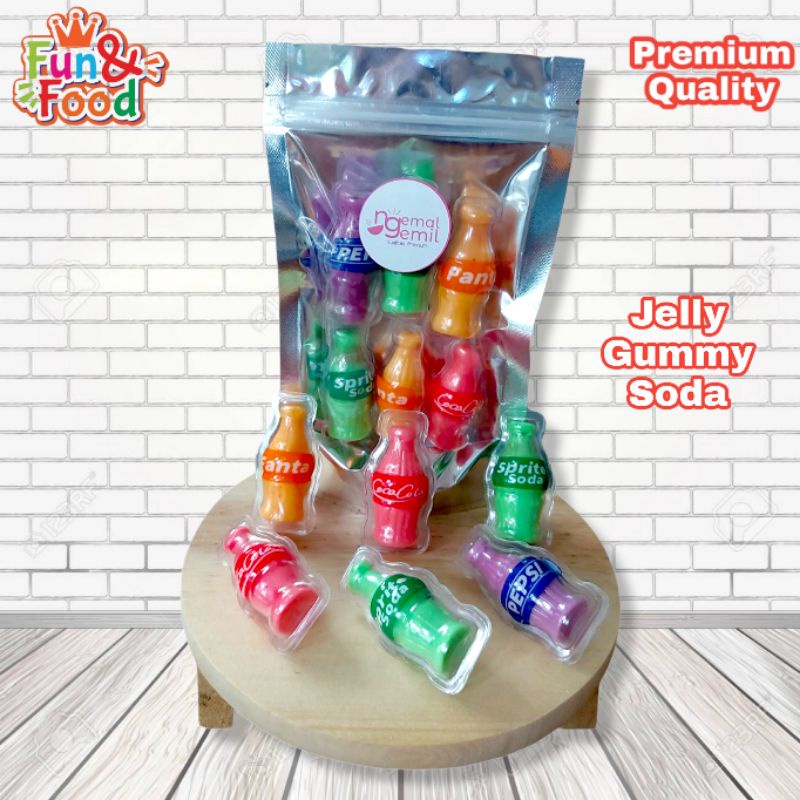 

Permen Lunak Soda Halal Jelly Gummy Korea Soda Viral Bisa Ditelan Kualitas Premium