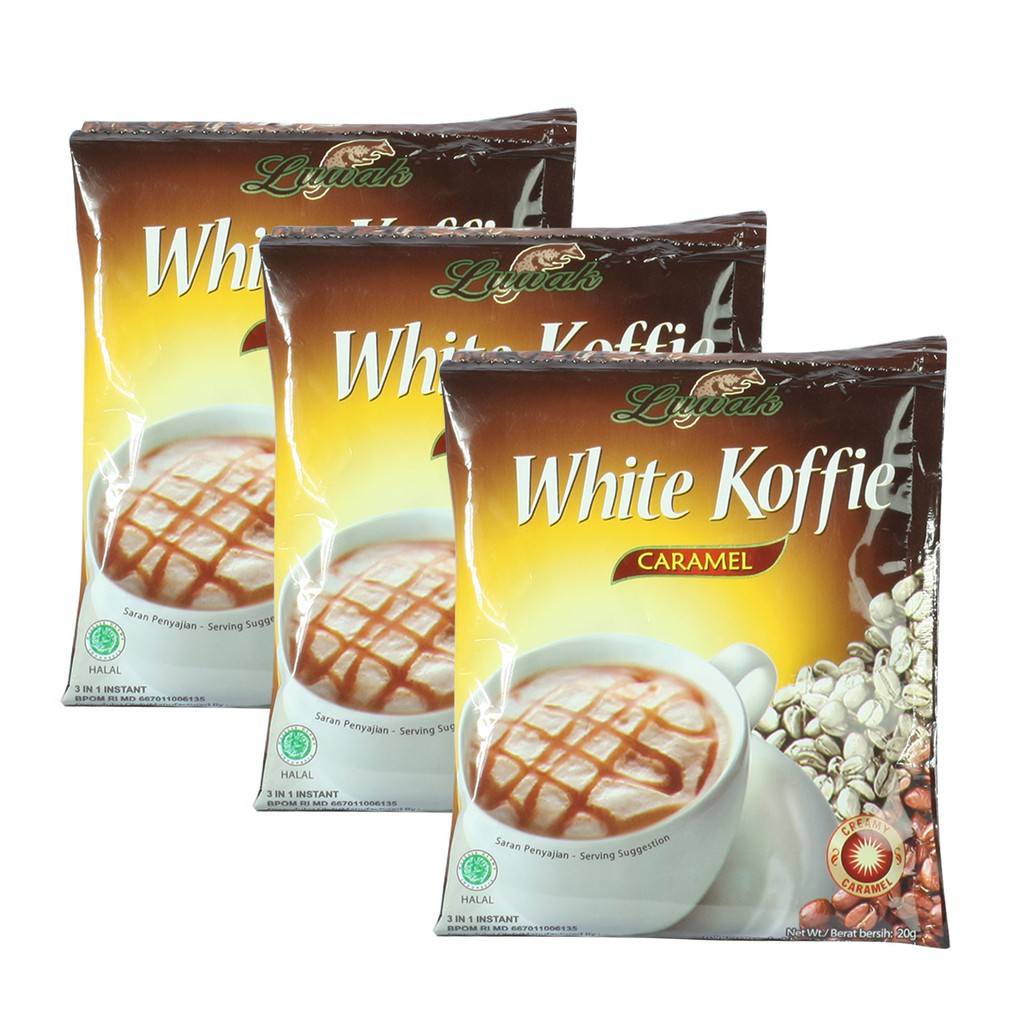 

Luwak White Koffie Caramel Per 10 Pcs