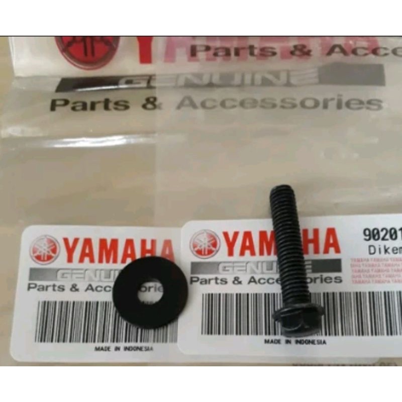 Baut ring control valve ycls ke intake manifold sebelah kanan rx king master ori yamaha