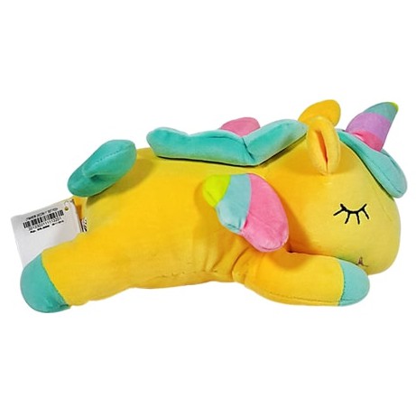 Boneka kuda pony unicorn LY RAINBOW UNICORN 43cm guling anak istana boneka halus lembut