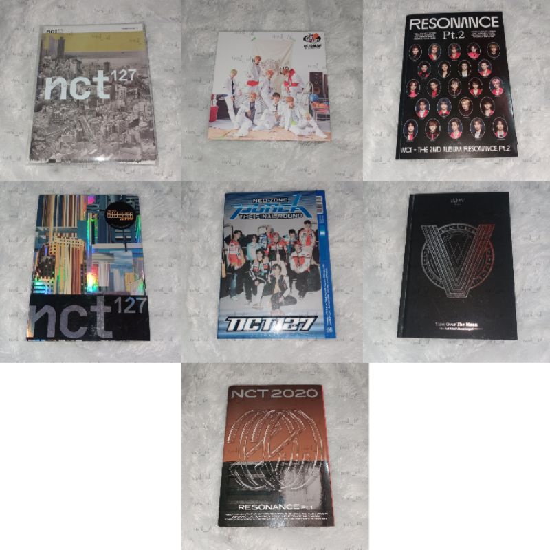 Album Only NCT Iz*one and Wendy Red Velvet RV Solo Like A Water Jewel Case Loveholic Doyoung 127 Jap