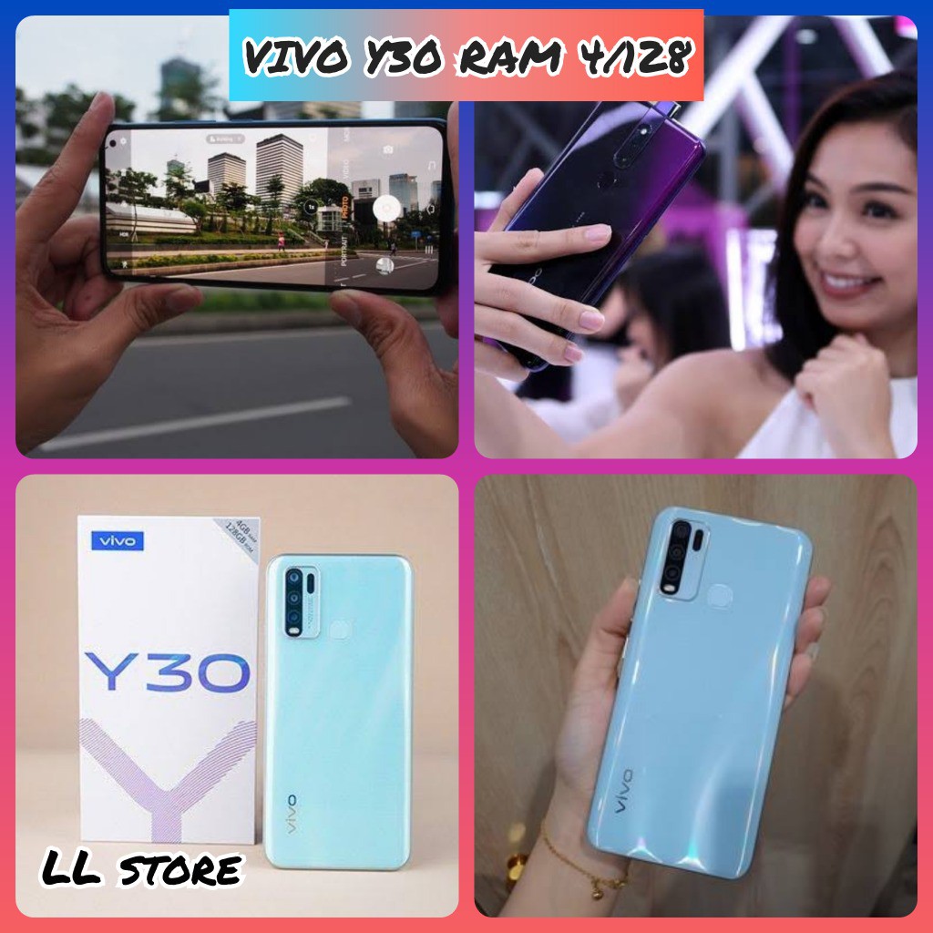 Jual VIVO Y30 4/128 RAM Garansi Resmi, Handphone Termurah 