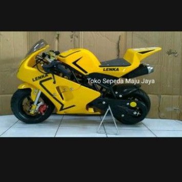 Promo murah      PROMO SPESIAL HARI RAYA   MOTOR MINI GP 50CC MESIN 2 TAK