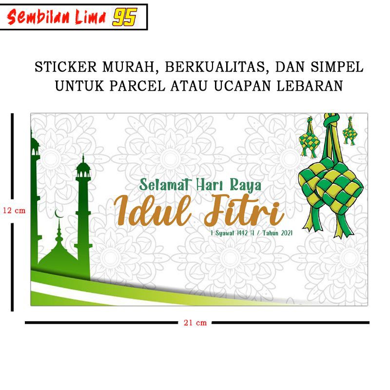 

Sticker Murah untuk Parcel Idul Fitri