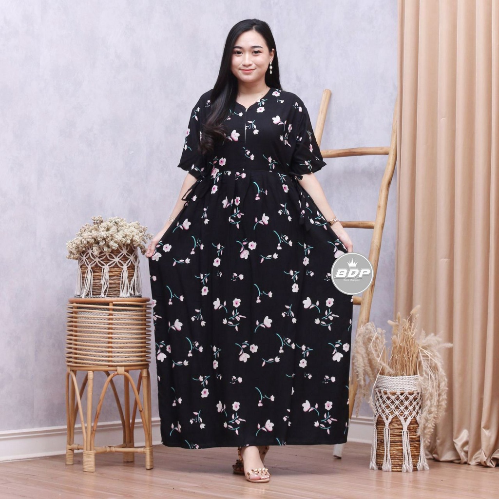 Daster Wanita Rayon Grade A Busui Resleting Depan Baju Tidur Daster Kekinian