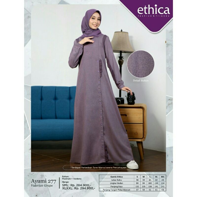 Gamis Ethica Ayumi 277